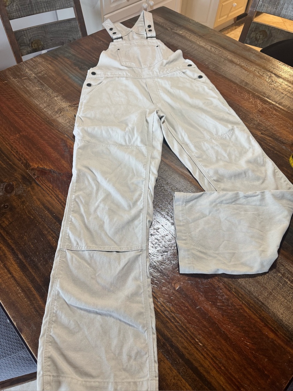 Patagonia Light kaki Women's Canvas Overalls Jumpsuit’s
